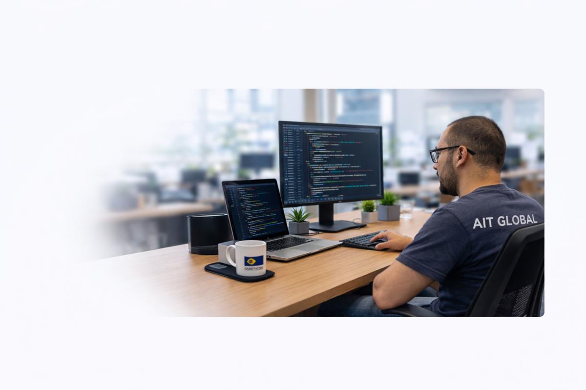 AIT Global team working